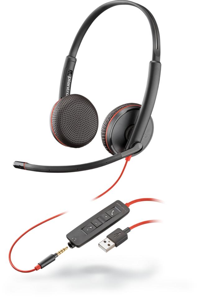 Poly, Blackwire C3225, Stereo, USB-A